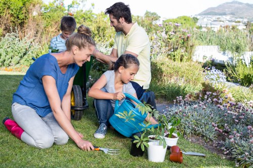 Native shrubs and ornamental grasses used in Eastham landscape design